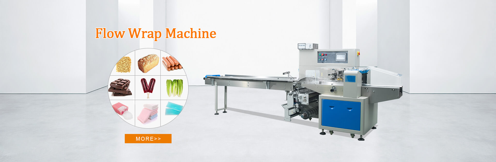 flow wrap machine