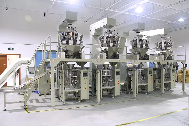 automatic Pouch packaging line