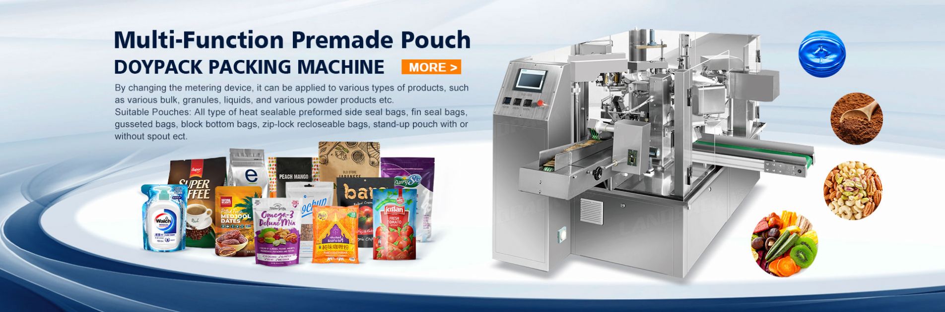 premade pouch packing machine