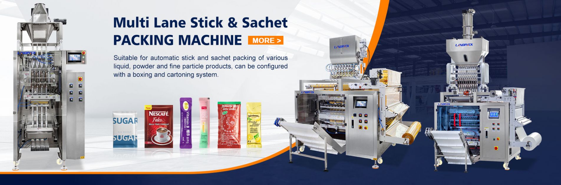 multi lane packing machine