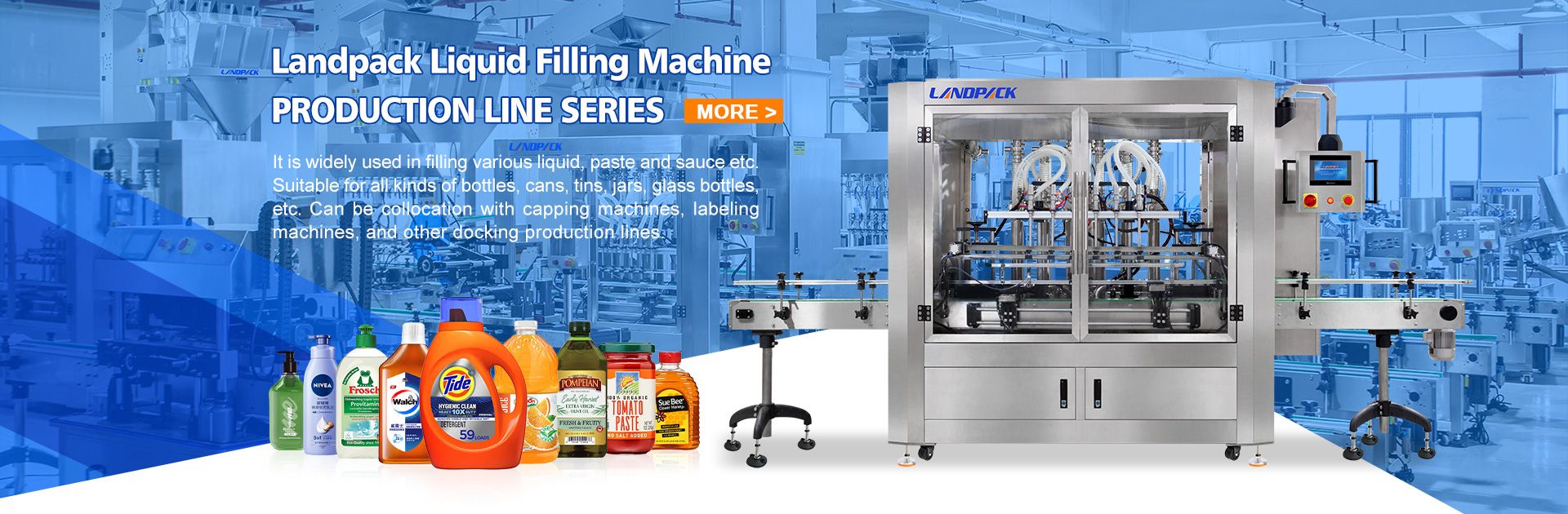 automatic liquid bottle filling machine
