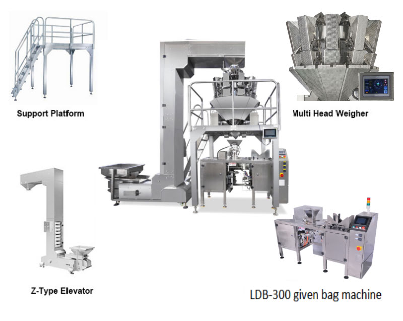 Mini Doypack Packing Machine For Granule Project