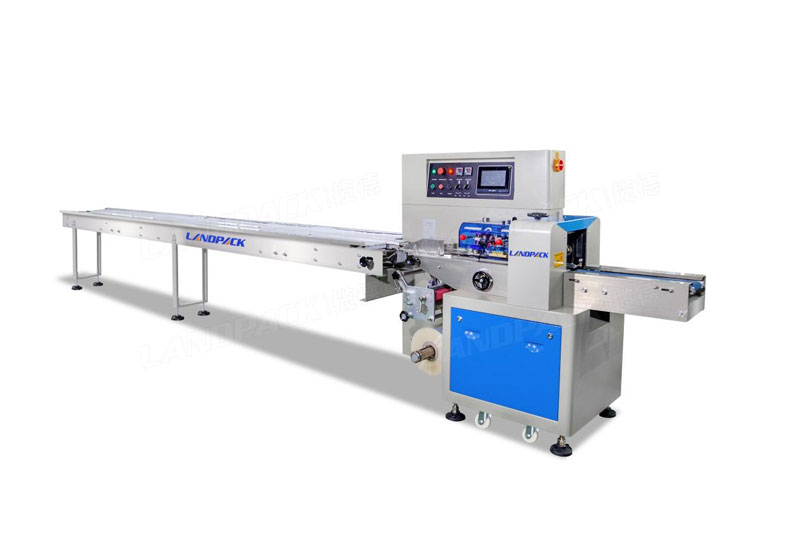 horizontal flow wrap machine