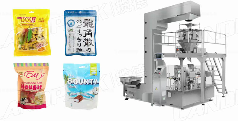 rotary pouch filling machine