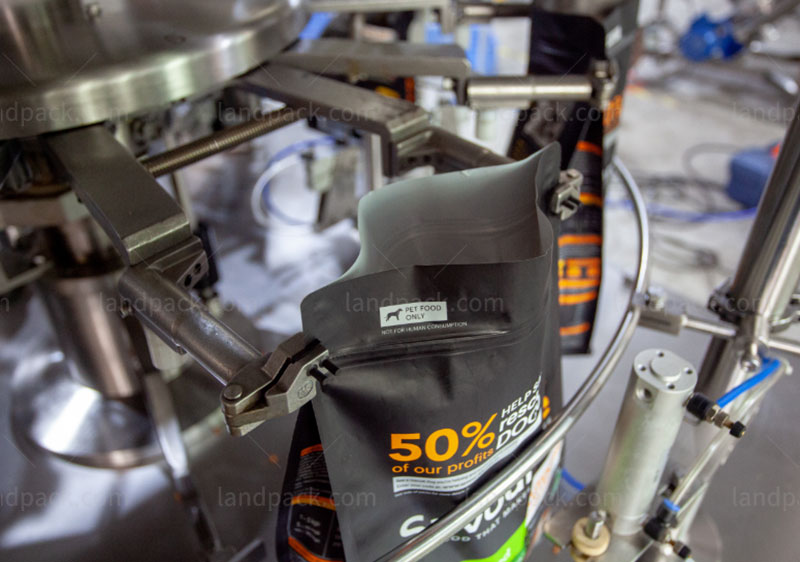 premade pouch fill and seal machine