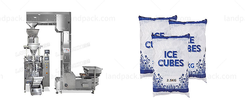 ice cube packing machine