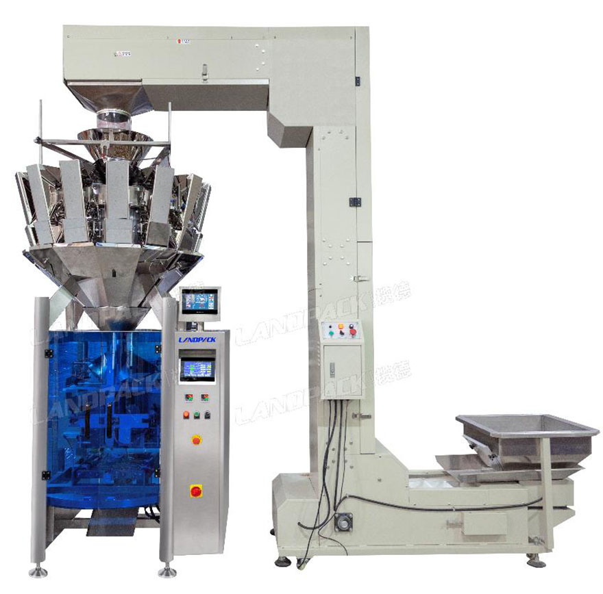 Chile Customer--LD-420Y Potato Chips Packaging Machine With Multihead Weigher