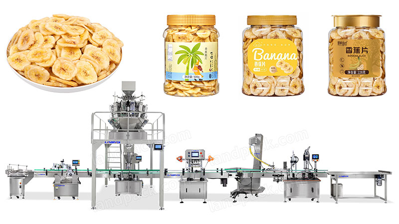 banana dried fruits packing machine