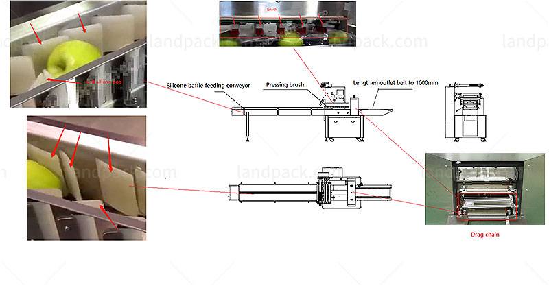 fruit vegetable packing machine