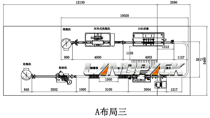 bottle filling line equipment