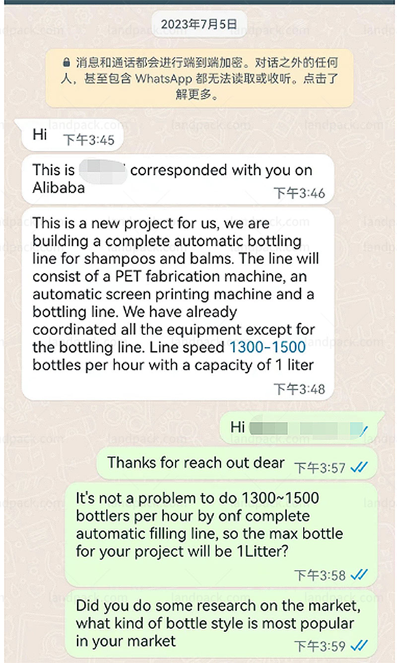 shampoo filling machine
