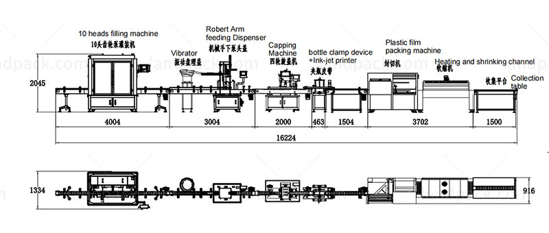 high speed shampoo filling machine