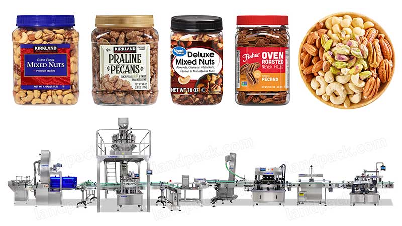 nut filling line