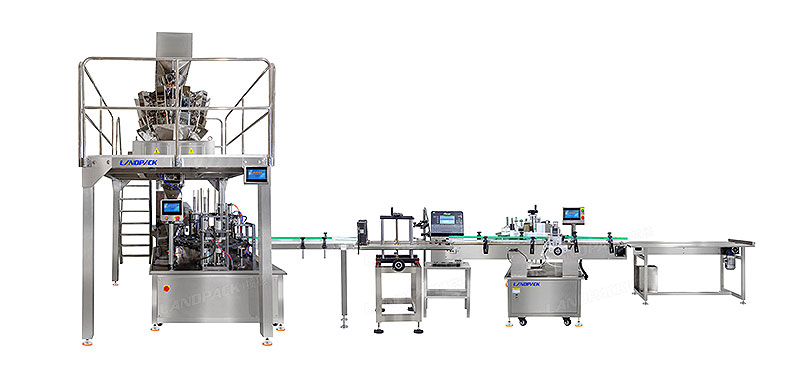 automatic snacks packing machine