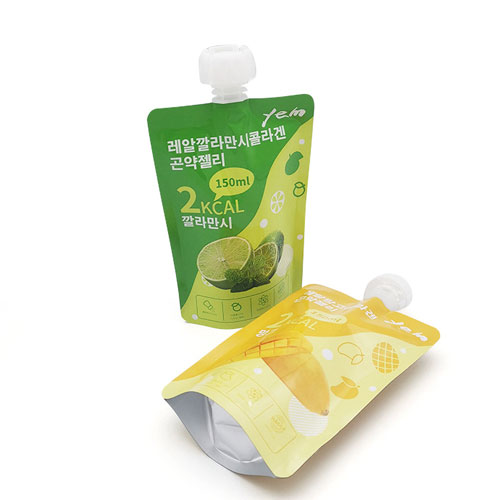 Canada Juice Spout Pouch Filling Machine Customer Case