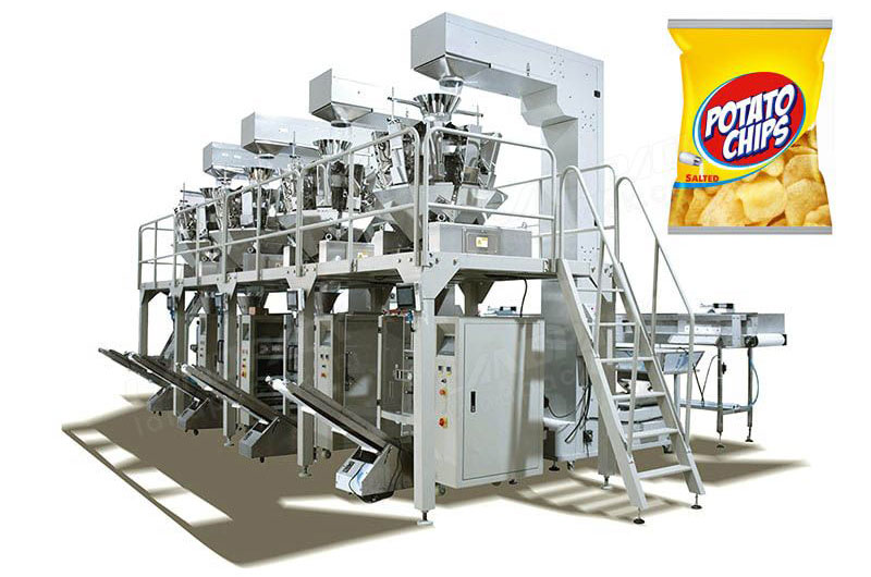 potato chips packing machine