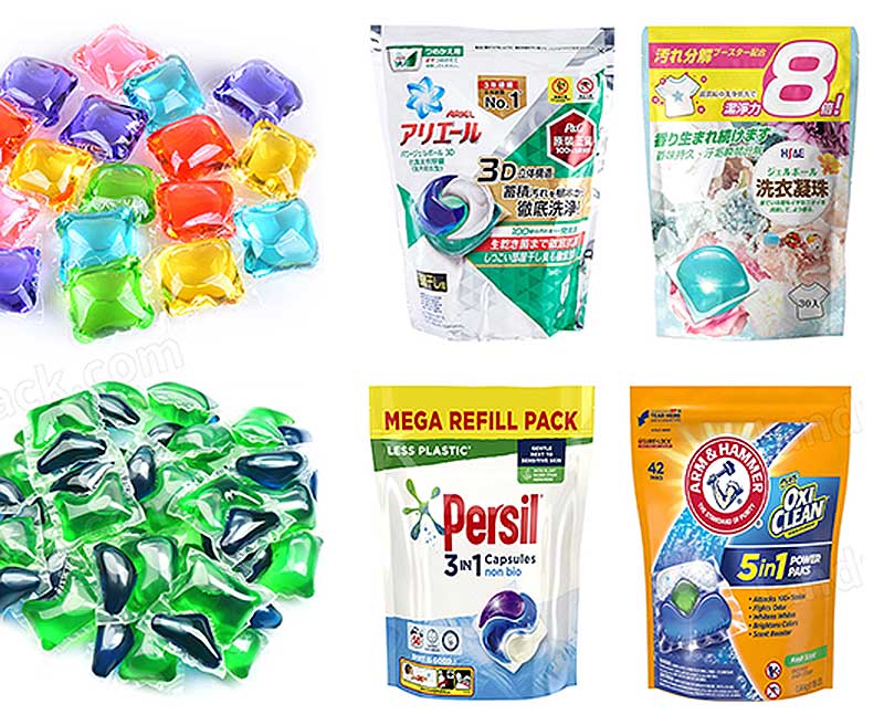 detergent pod packing machine