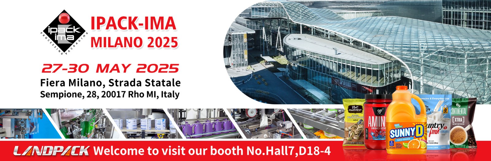 Invitation to IPACK-IMA MILANO 2025