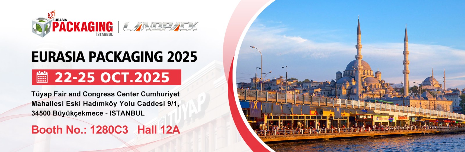 Join Landpack at Eurasia Packaging 2025 – See You in Istanbul!