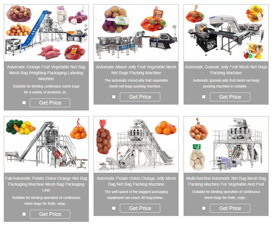 How to use mesh bag packing machine