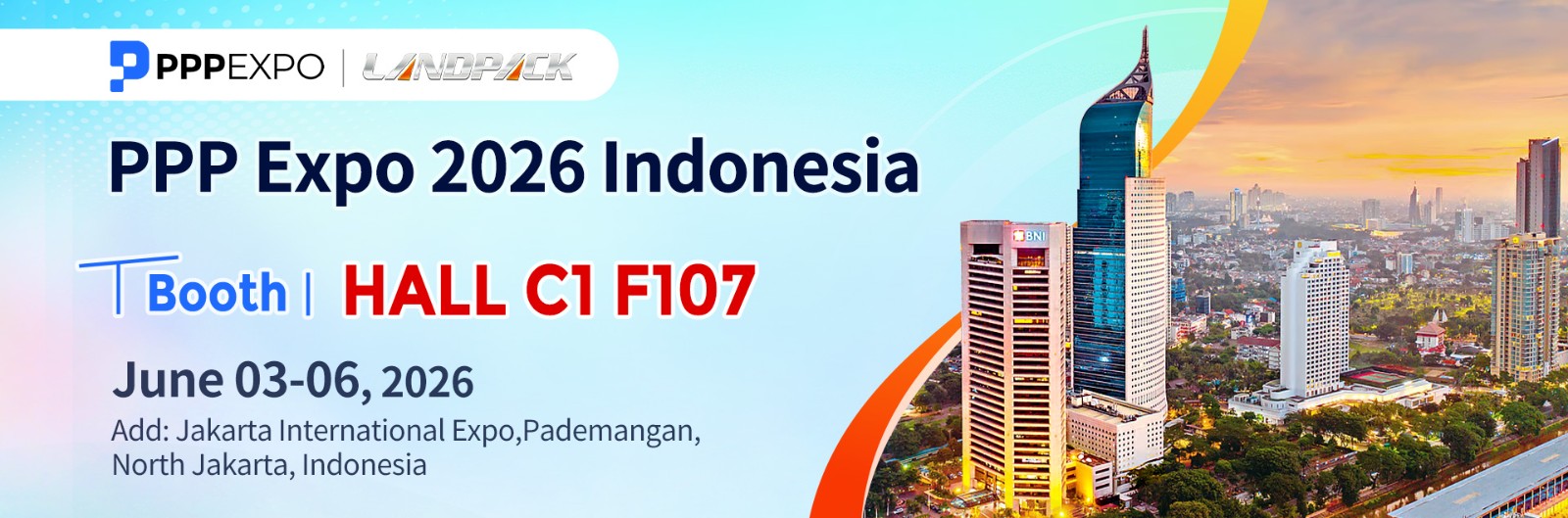 Landpack Will Attend PPP Expo 2026 in Jakarta, Indonesia