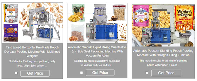 Doypack Machine Packing Solution for Different Products and Bag Types Doypack Machine Packing Solution for Different Products and Bag Types