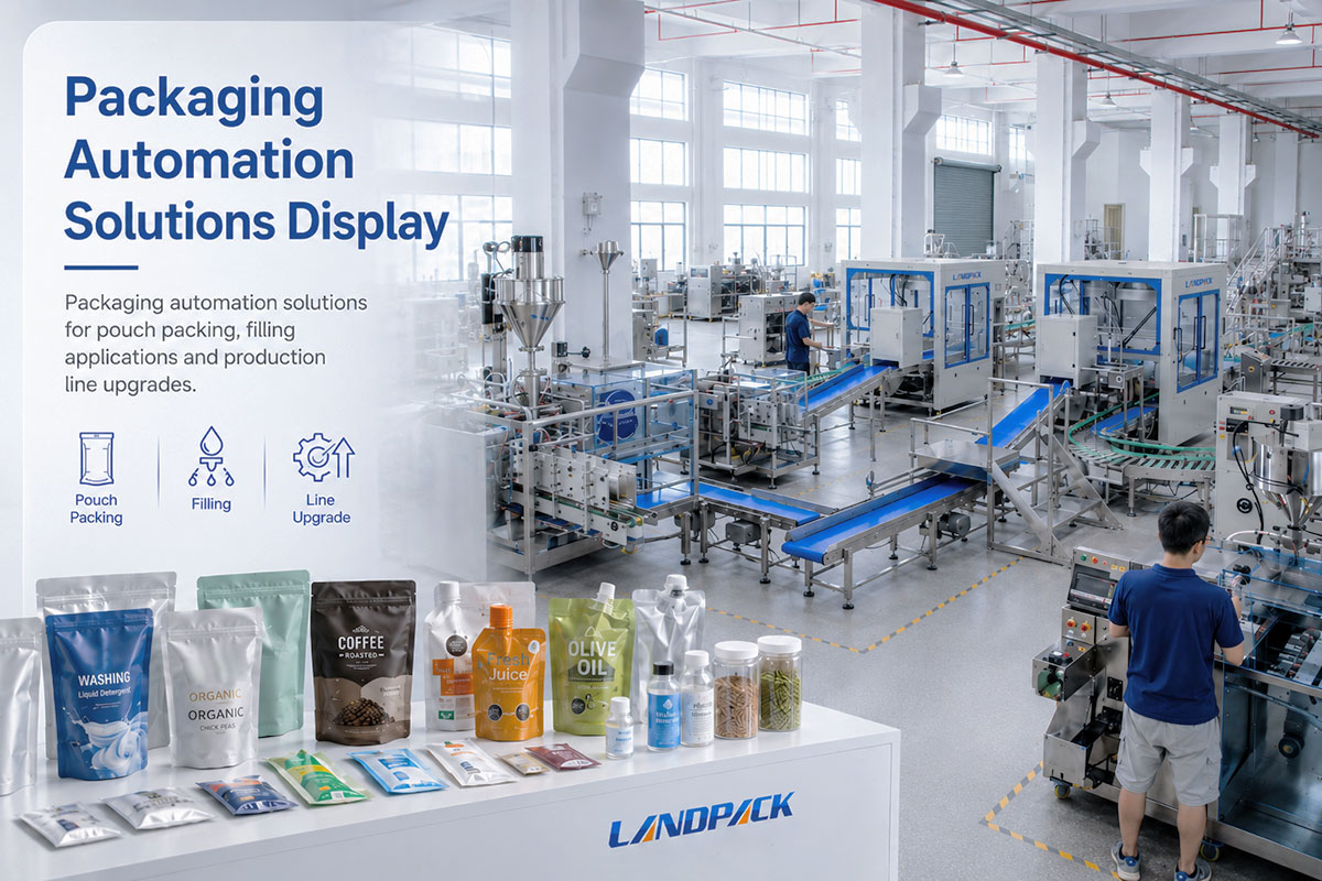 Packaging Automation Solutions Display Packaging Automation Solutions Display