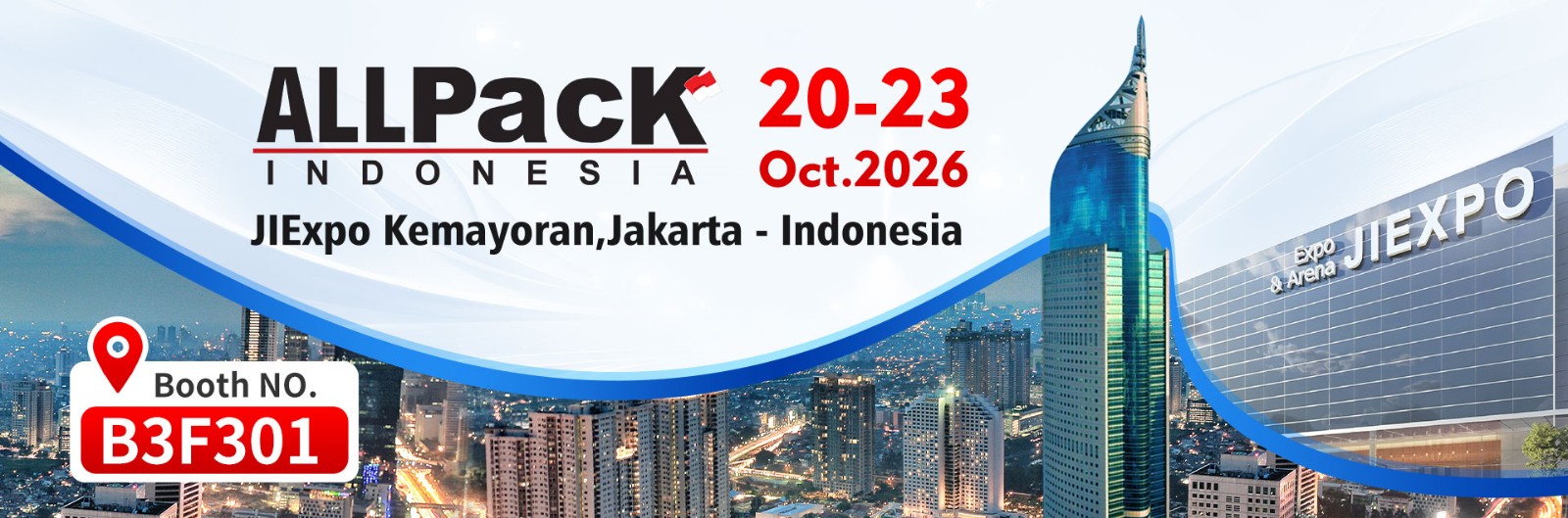 Meet Landpack at ALLPACK INDONESIA 2026 Meet Landpack at ALLPACK INDONESIA 2026