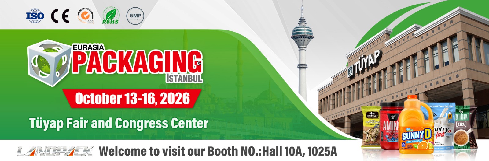 Eurasia Packaging Istanbul Fair 2026 Eurasia Packaging Istanbul Fair 2026