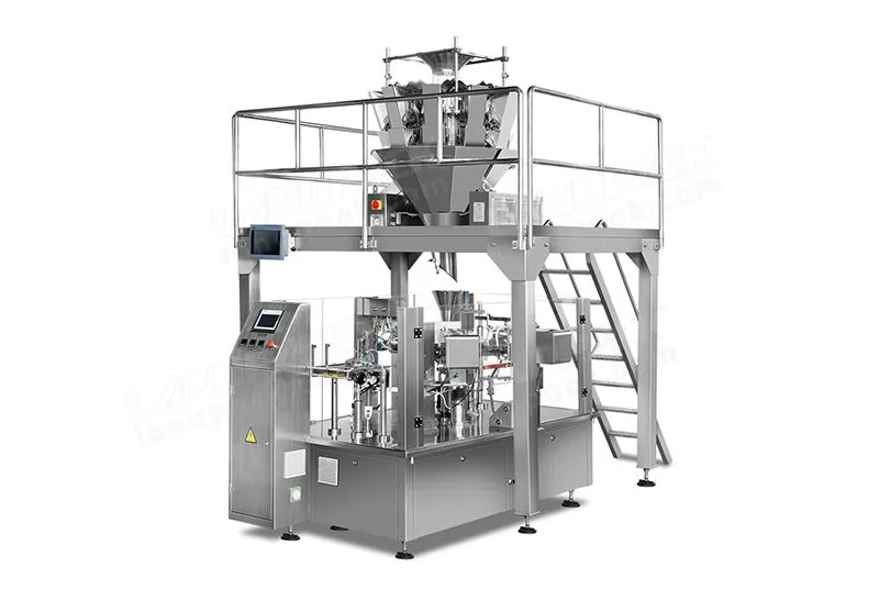 Block and granular doypack packing machine for pre-made pouch LD-8200A/LD-8250A