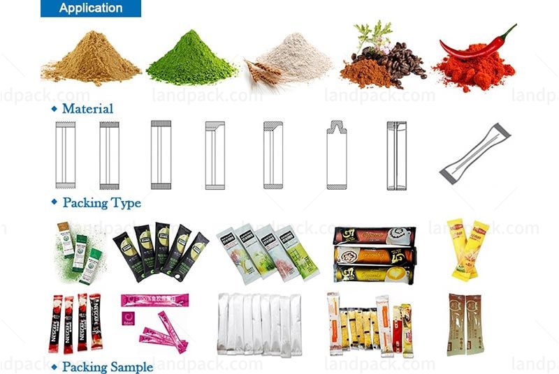 Multi Lane Powder Stick Packing Machine Multi Lane Powder Stick Packing Machine