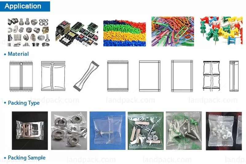 nut bolt packing machine