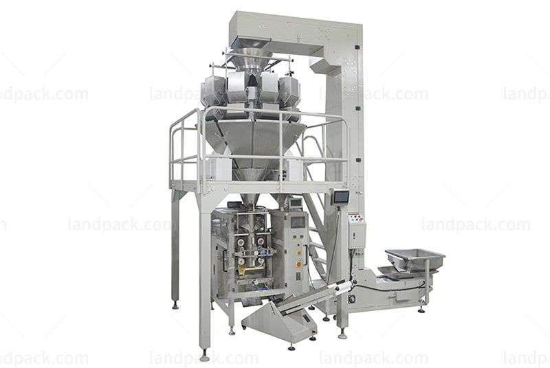 200g~5kg Nails, Hardware Packing Machine With Multihead Weigher LD-520AH