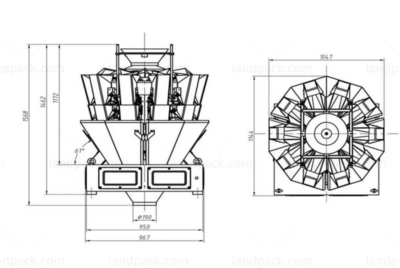 linear weigher packing machine