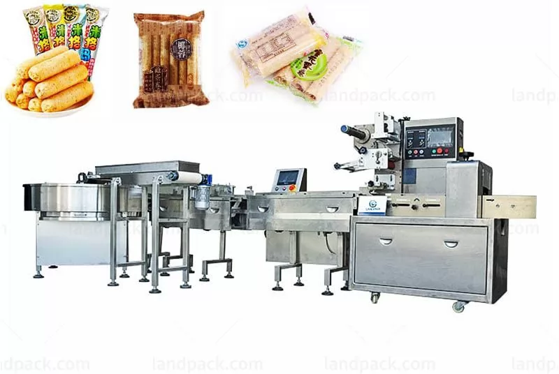 Food Bar Feeding And Packing Line (HFFS) For Chocolate Bar, Candy Bar Etc.