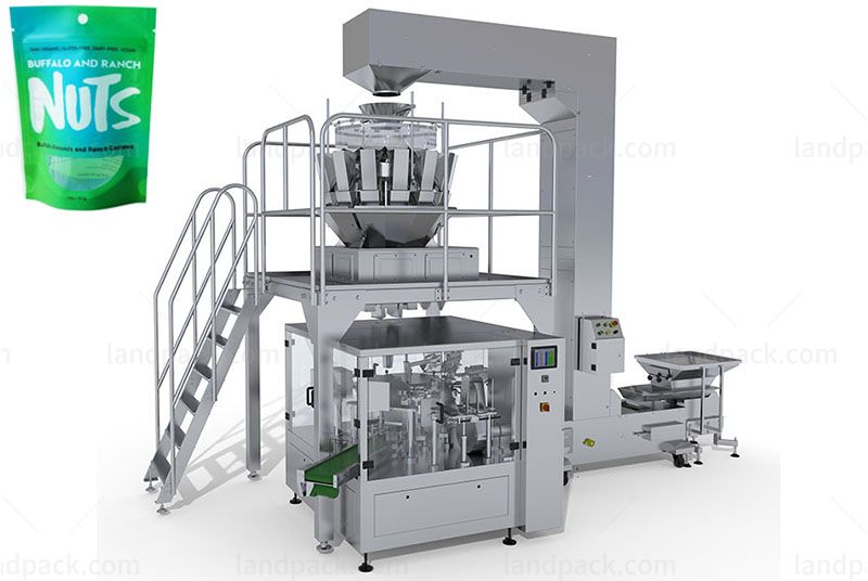 Rotary Premade Pouch Nitrogen Packaging Machine