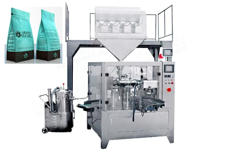 premade pouch fill and seal machine