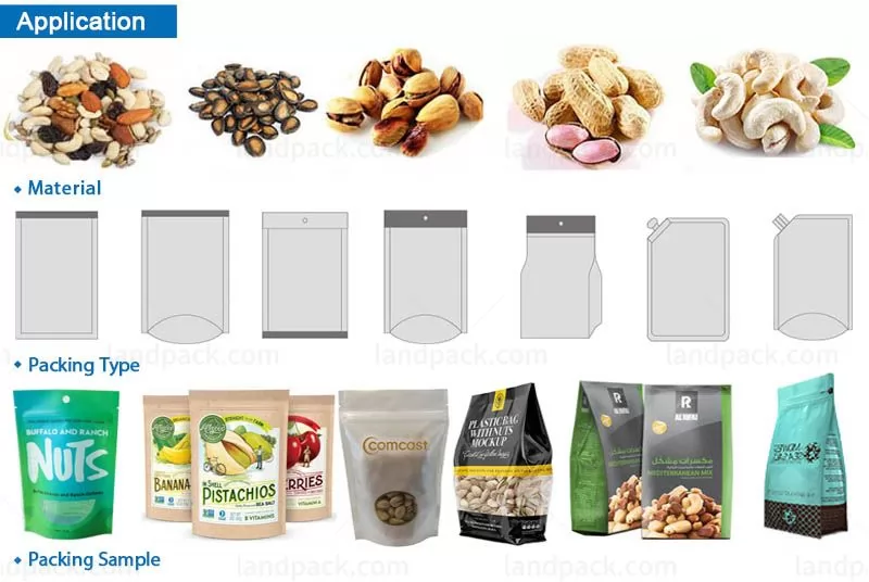 nuts packaging machine