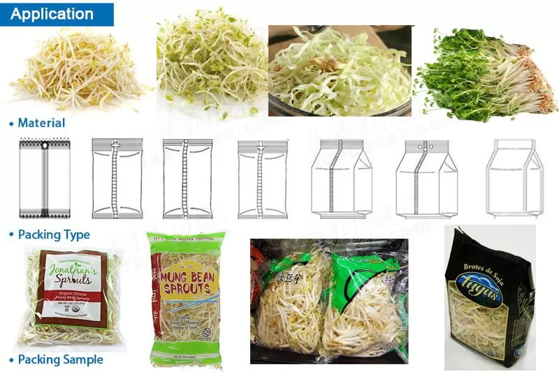 Sprouts Packing Machine