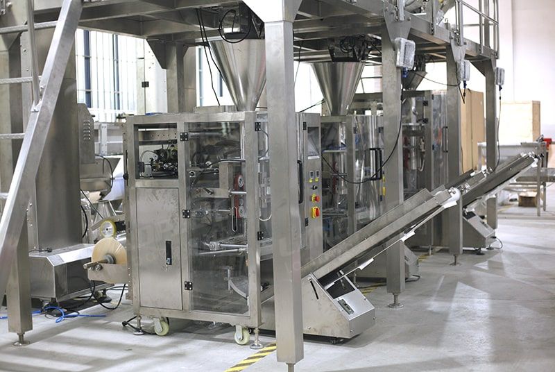 System in package. Secondary Packaging line.