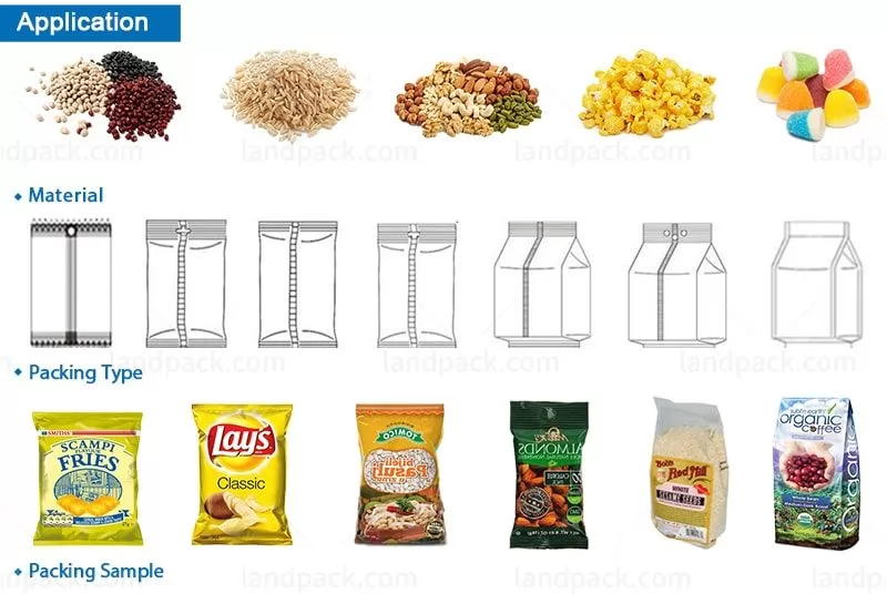 crisp packaging machine