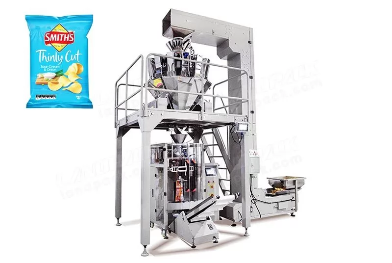 High Speed Potato Chips/ Popcorn Packing Machine 30-300bag/min