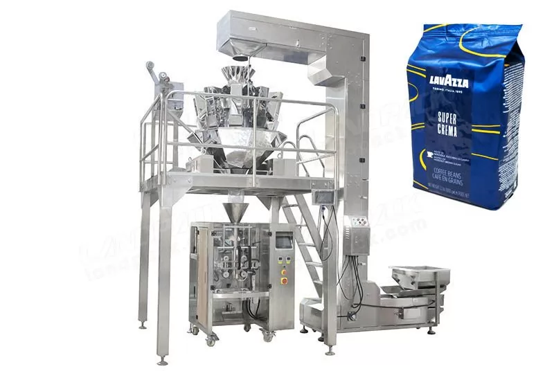 High Precision Multihead Weigher Coffee Beans Packing Machine