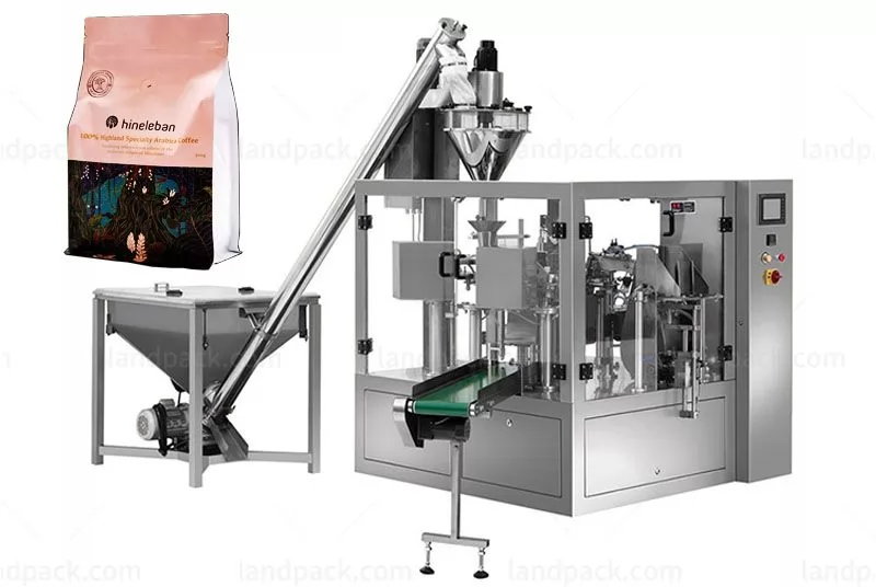 Coffee Powder Premade Pouch Rotary Doypack Machine