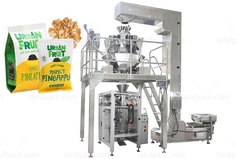 High Precision Dry Fruit Quad Seal Bag/ Block Bottom Pouch Packing Machine