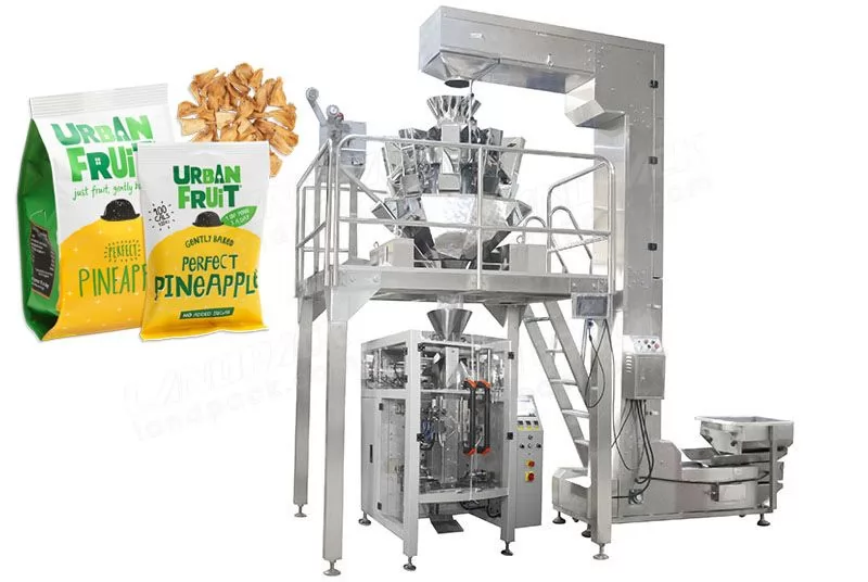 High Precision Dry Fruit Quad Seal Bag/ Block Bottom Pouch Packing Machine