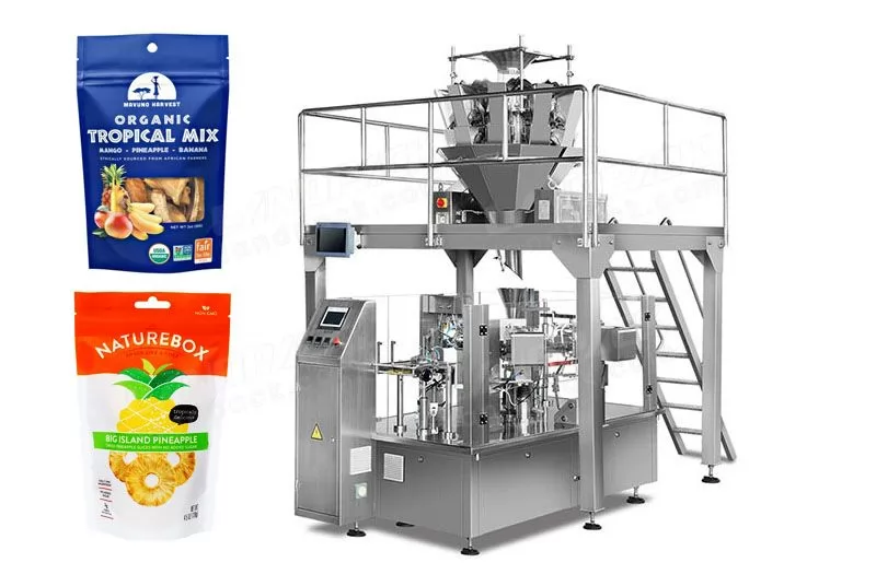 Premade Pouch Dry Fruit Rotary Packing Machine/ Doypack Machine