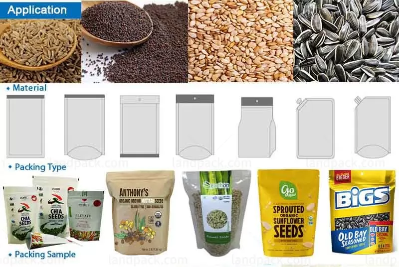 fennel seeds packing machine