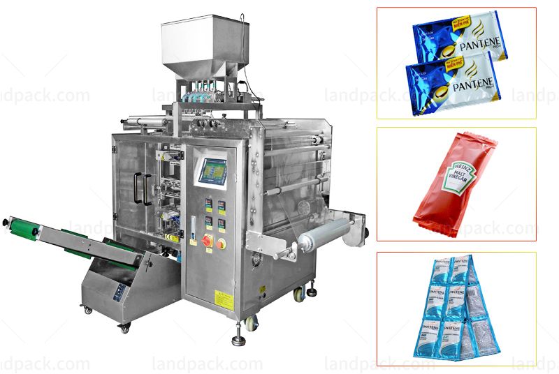 Multi Track Side Sealing Bag Liquid Sachet Packing Machine