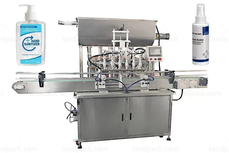 Automatic Disinfectant/ Hand Sanitizer/ Alcohol Liquid Filling Equipment